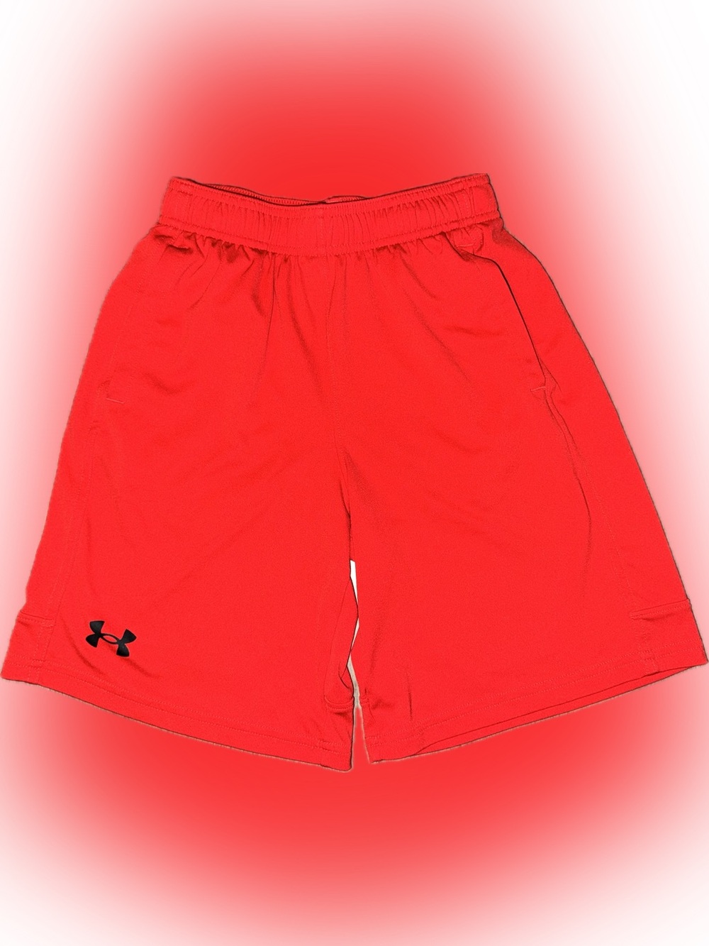 🌸Under Armour Men’s Red Performance Athletic Shorts, YM